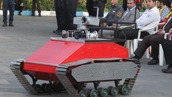 عکس ربات آتش نشان