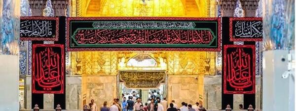 عکس ضریح امام حسین به صورت کشتی
