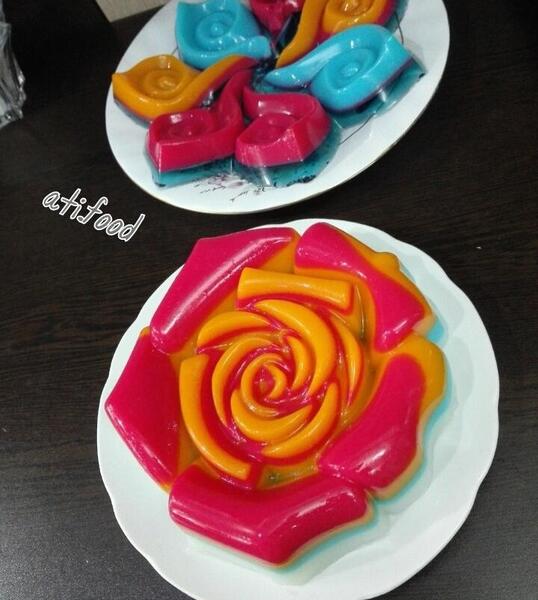 عکس ژله بستنی قالبی
