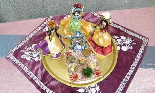عکس سفره هفت سین کوچک و زیبا