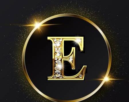 عکس نوشته عاشقانه حرف e