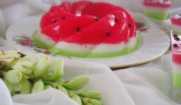عکس ژله هندوانه