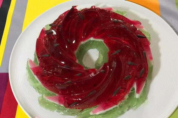عکس ژله هندوانه