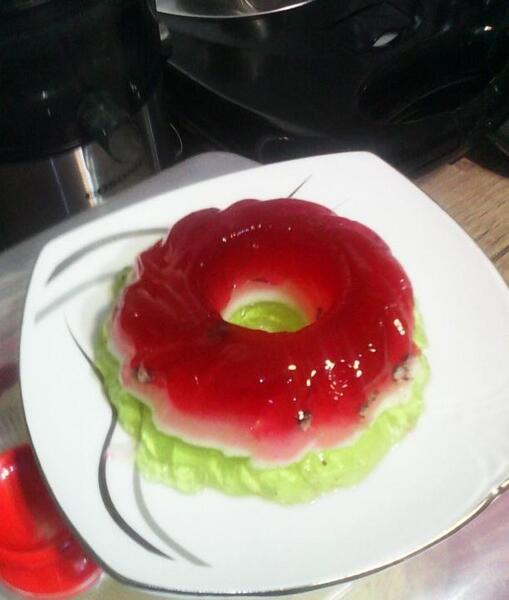 عکس ژله هندوانه