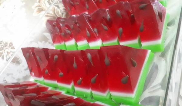عکس ژله هندوانه