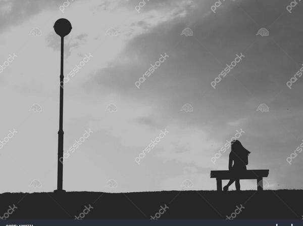 عکس تنهایی آسمان