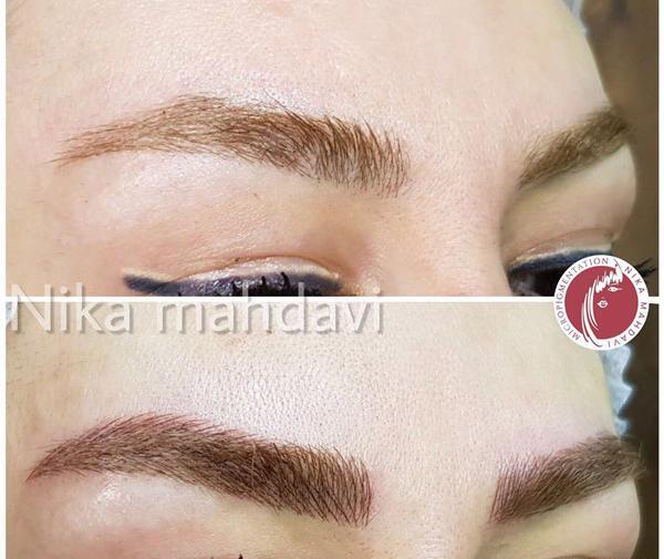 عکس تاتو قاب و سایه ابرو