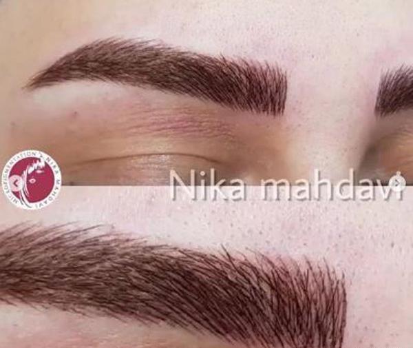 عکس تاتو قاب و سایه ابرو