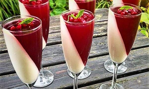 عکس ژله لیوانی