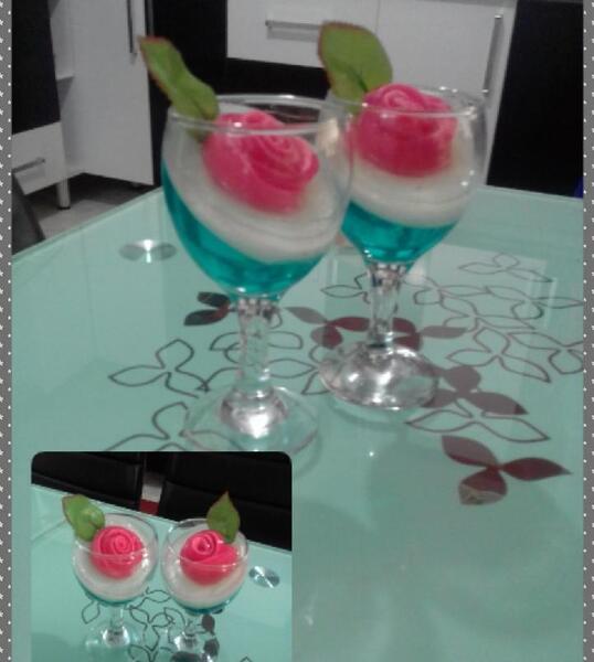 عکس ژله لیوانی