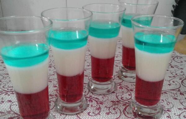 عکس ژله لیوانی