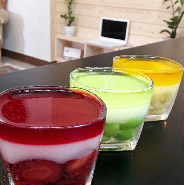عکس ژله لیوانی