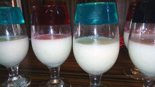 عکس ژله لیوانی