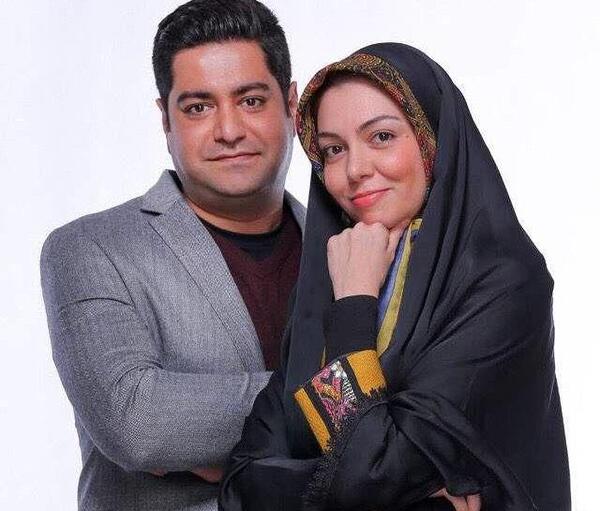 عکس آزاده نامداری با شوهرش