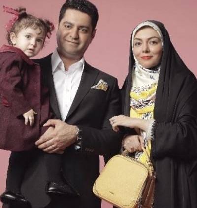 عکس آزاده نامداری با شوهرش