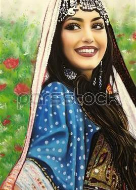 عکس دختر زیبا چشم مشکی