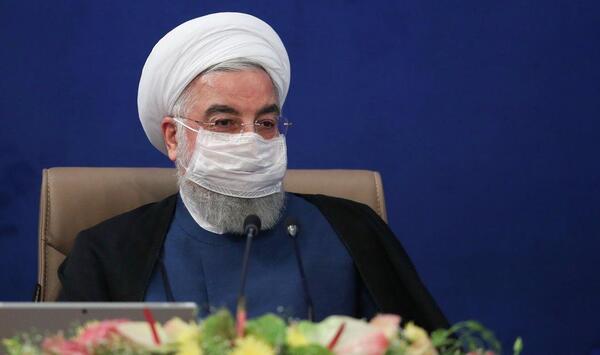 عکس خنده دار حسن روحانی