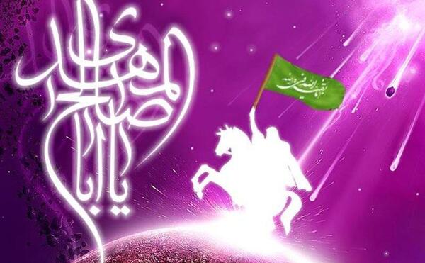 عکس تصاویر امام زمان سوار بر اسب