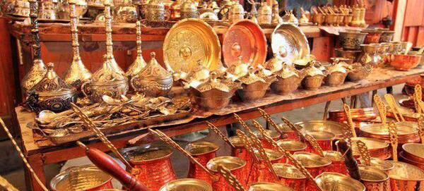 عکس با کیفیت ظروف مسی