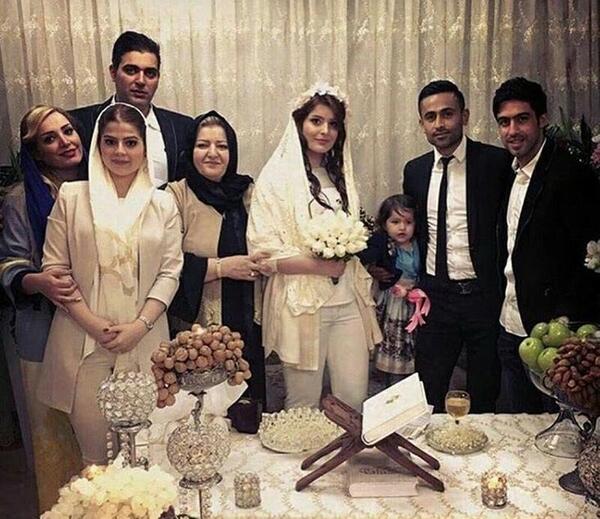 عکس شب عروسی شبنم قلی خانی