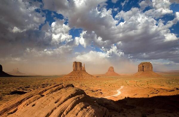 عکس طبیعت زیبای کویر