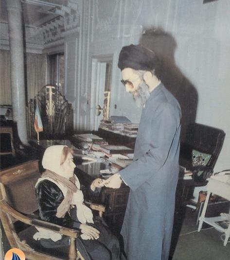 عکس امام زمان و خامنه ای