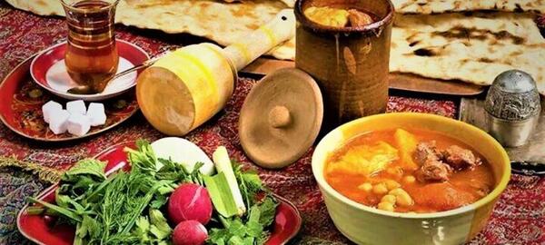 عکس آبگوشت سیب زمینی