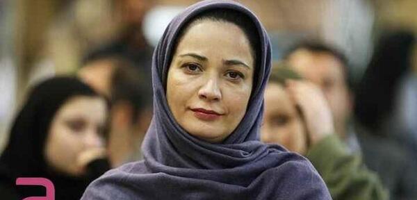 عکس با حجاب نسرین جوادزاده