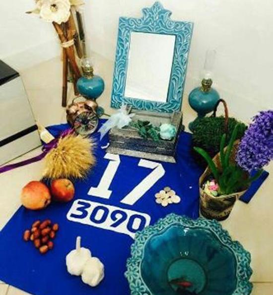 عکس سفره هفت سین استقلالی
