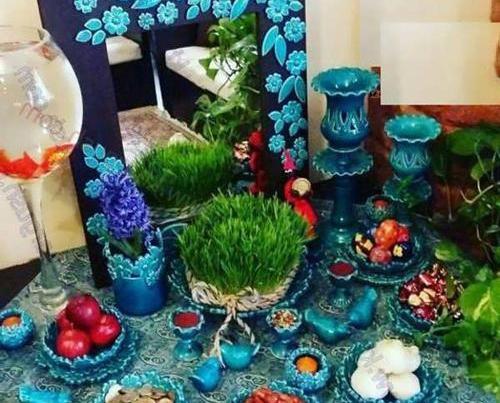 عکس سفره هفت سین استقلالی