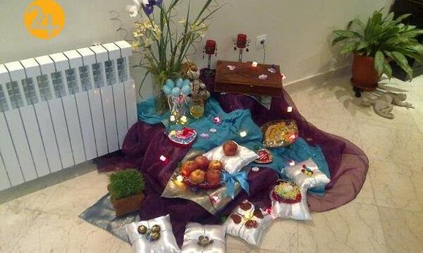عکس سفره هفت سین استقلالی