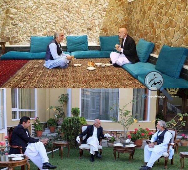 عکس بچگی اشرف غنی