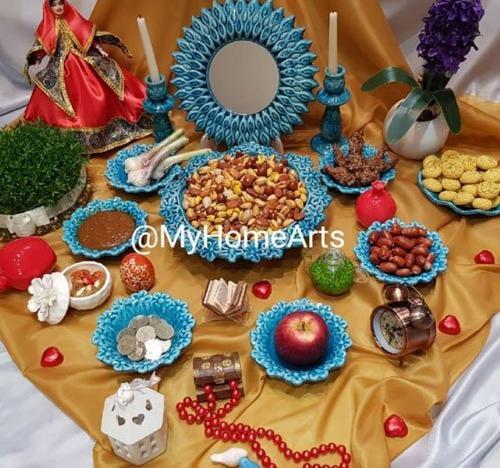 عکس از سفره آرایی هفت سین