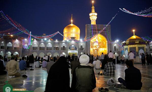 عکس حرم امام رضا در روز