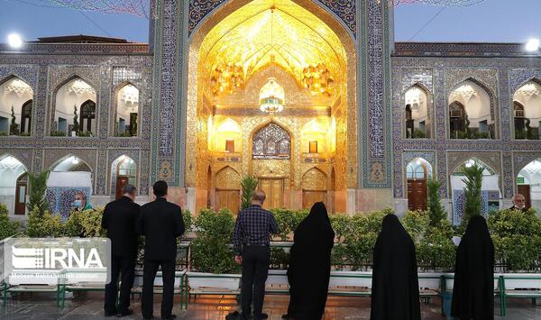 عکس حرم امام رضا در روز