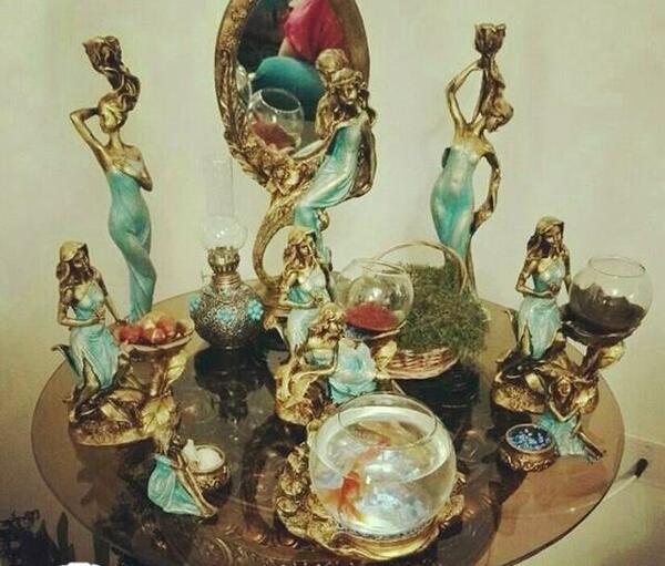 عکس سفره هفت سین فرشته