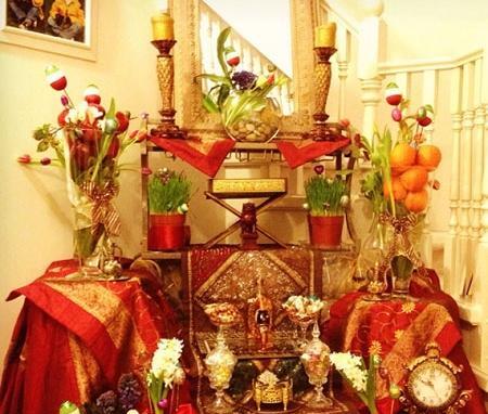 عکس سفره هفت سین فرشته