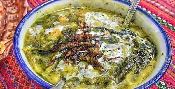 آموزش آش رشته با عکس
