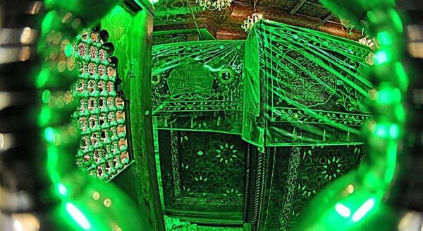 عکس داخل ضریح امام حسین ع