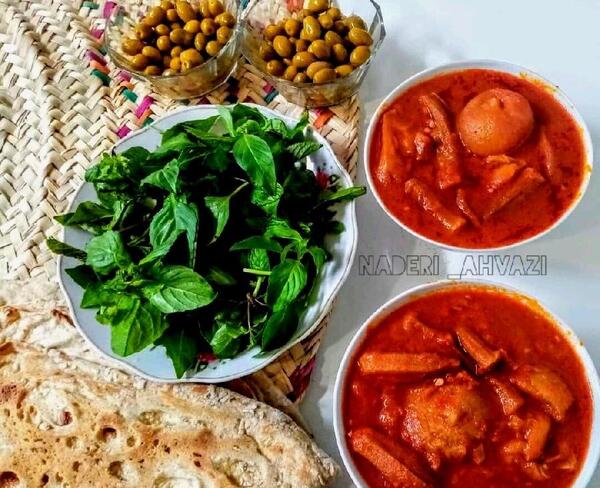 عکس آبگوشت بامیه