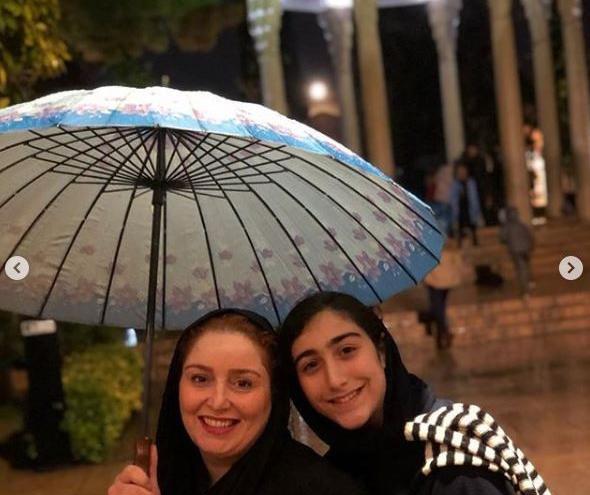 عکس خانوادگی ژاله صامتی