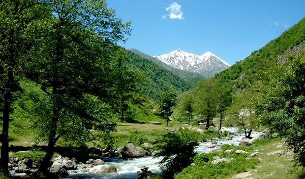 عکس طبیعت زیبای کلاردشت