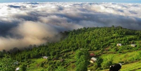 عکس طبیعت زیبای کلاردشت