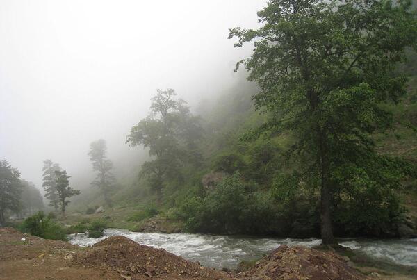 عکس طبیعت زیبای کلاردشت