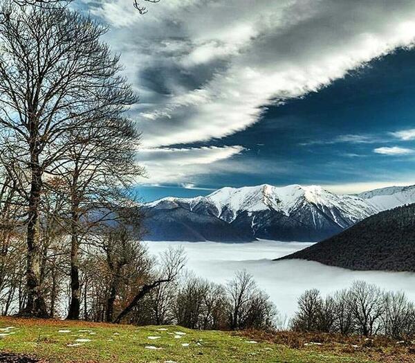 عکس طبیعت زیبای کلاردشت