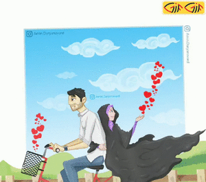 عکس پروفایل عاشقانه گیف