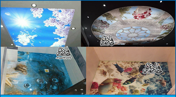 عکس سه بعدی سقف