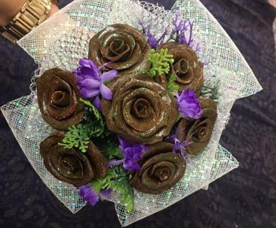 عکس دسته گل حنا