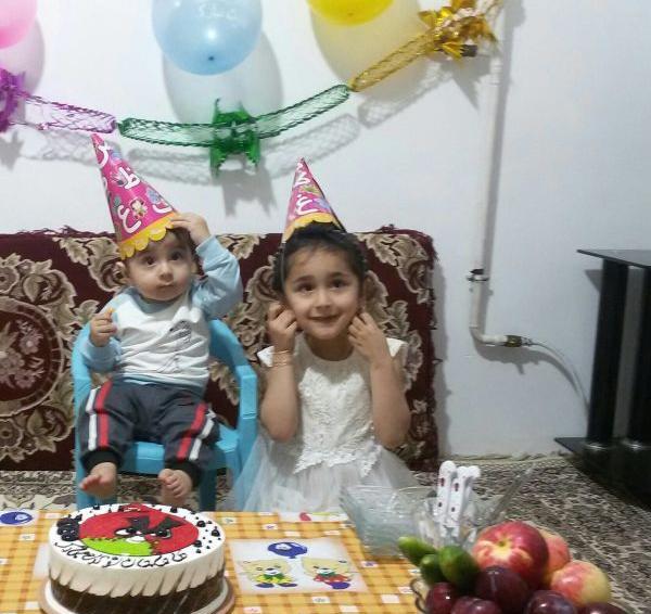 عکس دونفره تولد