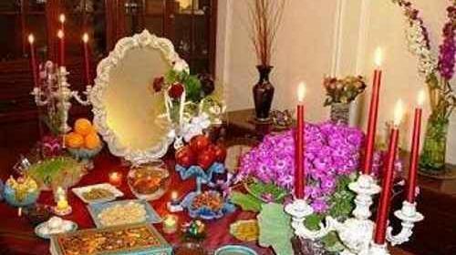 عکس از سفره هفت سین